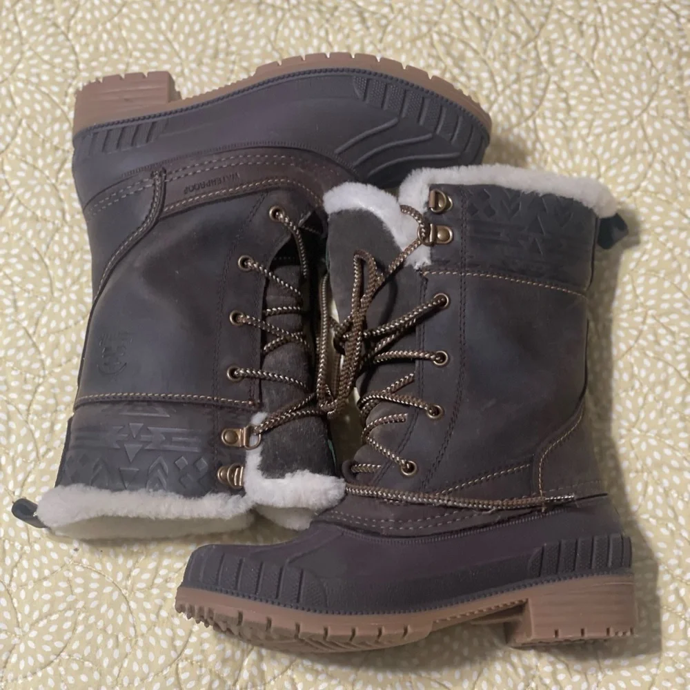 KAMIK Siennah Faux Fur Lined Waterproof Winter Boots 5